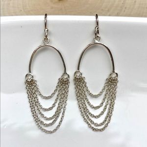 Boma sterling silver dangle earrings. New & never worn